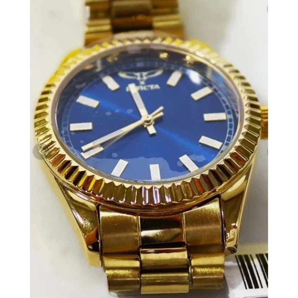 Invicta Men's Watch Specialty I by Invicta Quartz Blue Dial Bracelet 69007
